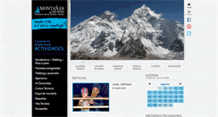 Desktop Screenshot of montanasdelmundo.com